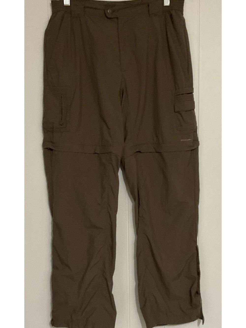 Columbia Women’s M  Zip-Off Cargo Pants - Dark Brown